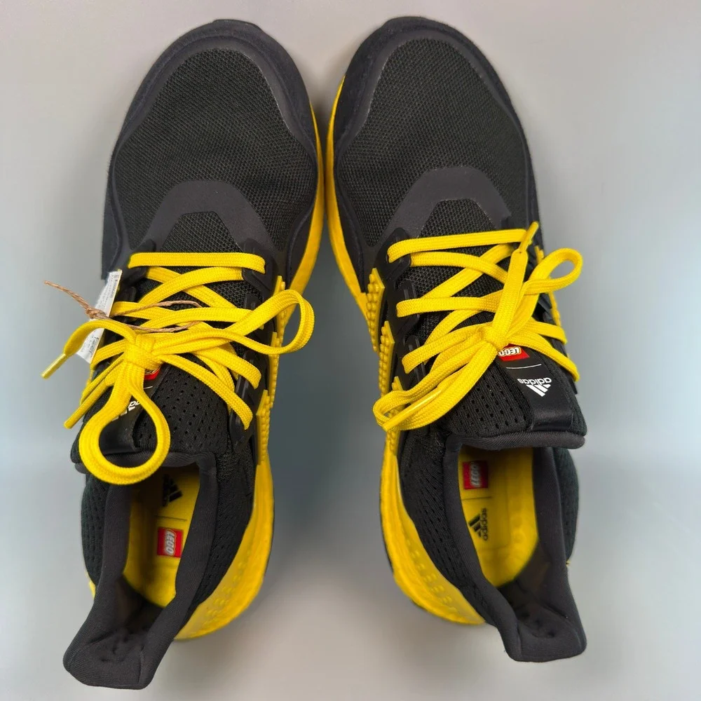 Adidas Ultraboost DNA Lego Color Pack Mens 8 Yellow Black Running Shoes Sneaker